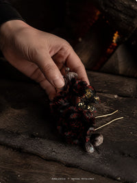 Carbonized Husk · Calcined Velvet — Manifest Domain